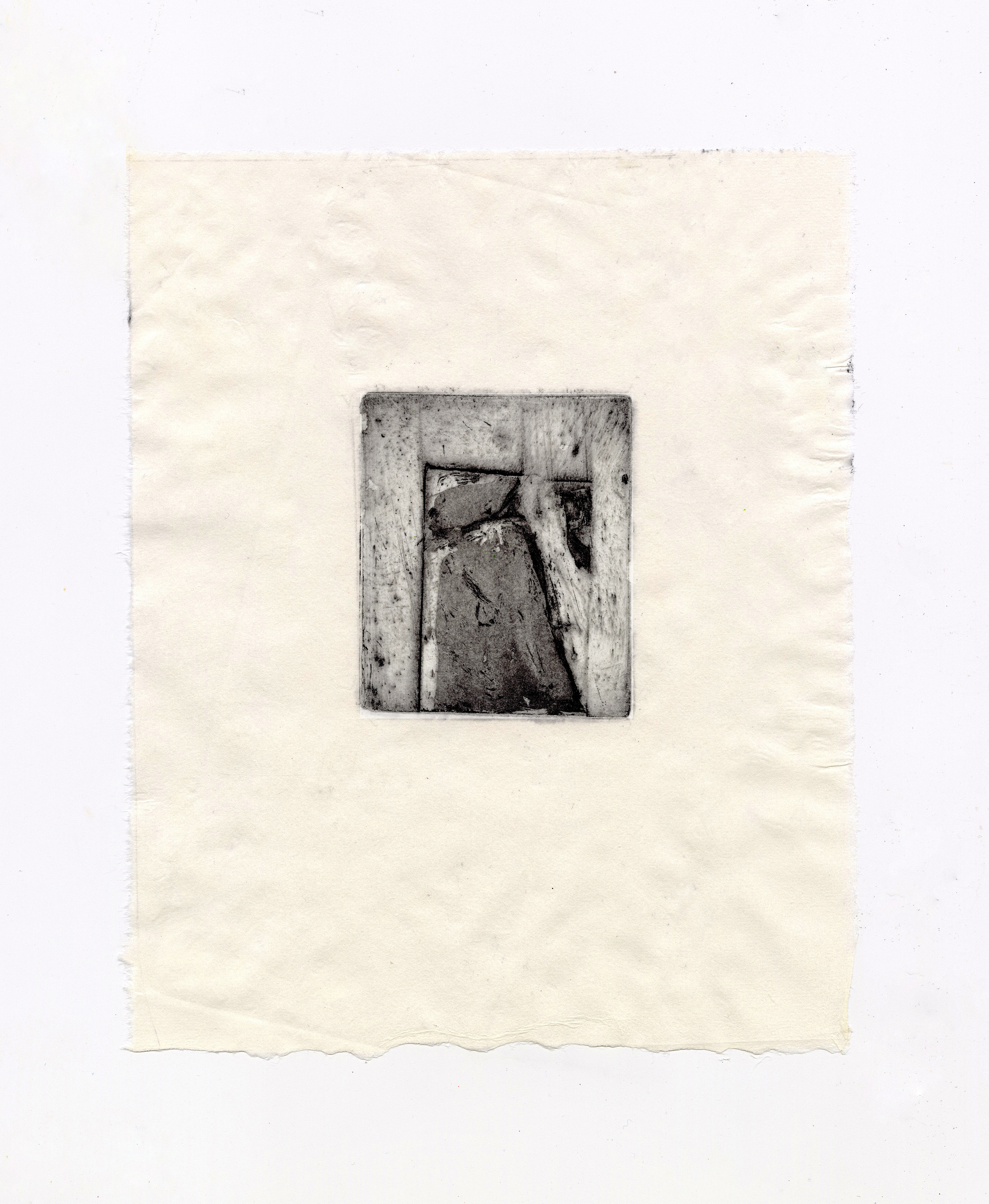 A Lone Man Wandering in a Piece of Tape